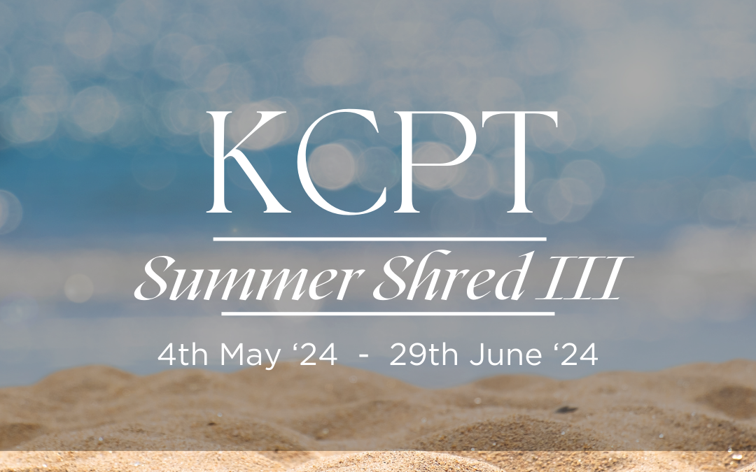 Beach background with KCPT Summer III text